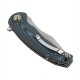 M-TAC Folding Knife Carbon/Blue Carbon/Blue, Sleek Carbon/Blue Aesthetics Meet High-Performance Design
